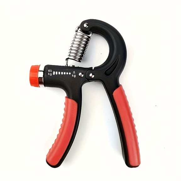 NJWY Adjustable Hand Grip Strengthener, 5-60KG Resistance with Counter, Portable Grip Trainer for Home Gym Office