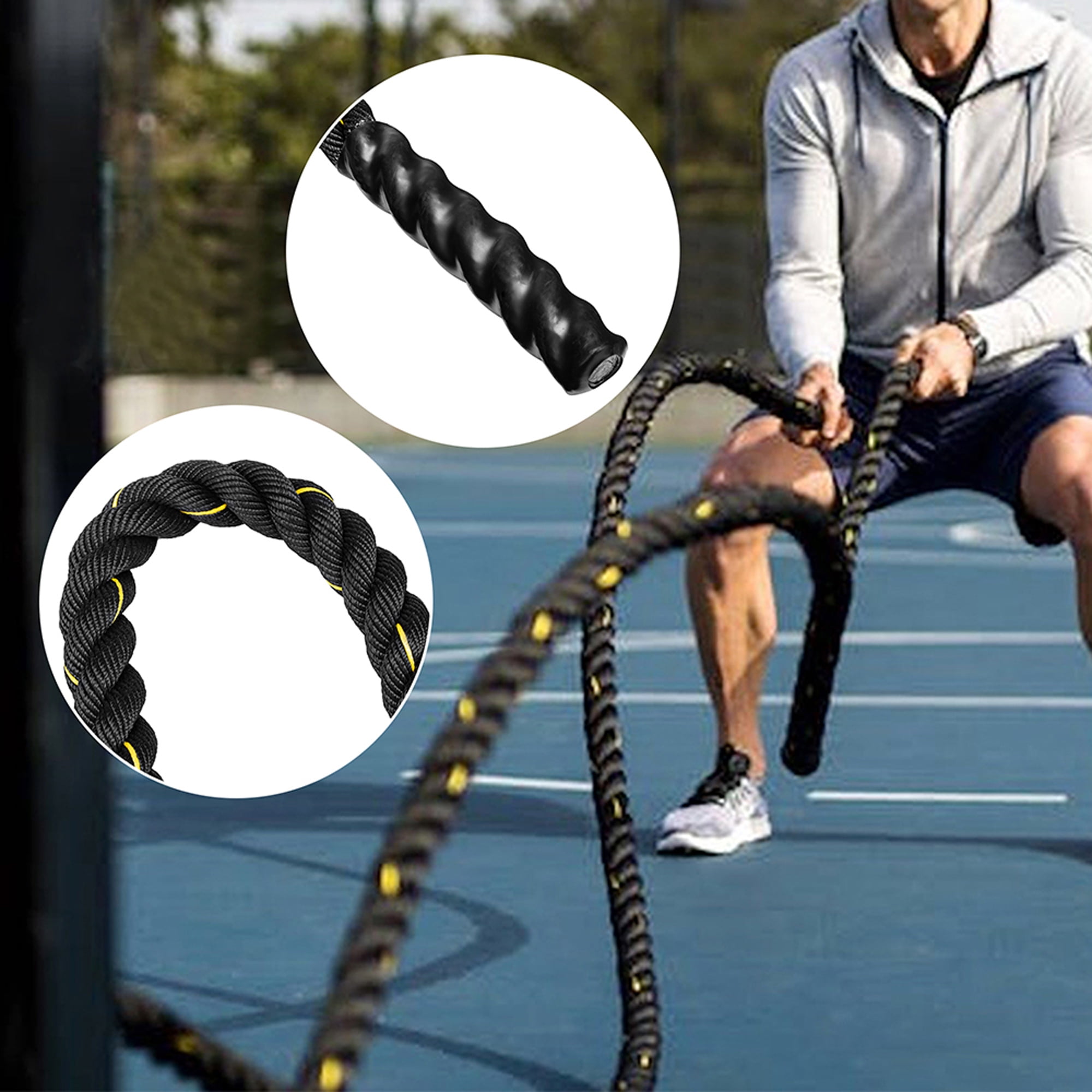 Full Body Battle Rope Workout