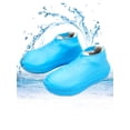 thumbnail image 1 of NK FASHION Women's Non-Slip Reusable Silicone Overshoes Rain Waterproof Shoe Covers Boot Protector Rain Shoes Cover, 1 of 7