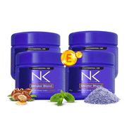 NK Professional Care DiColor Blond Powder Bleaching. Lightens + 8 Tons of Height. Quick lightening power without damaging your hair. Contains Hydrolyzed Keratin and Argan Oil. 60 g 4 Pack 240g