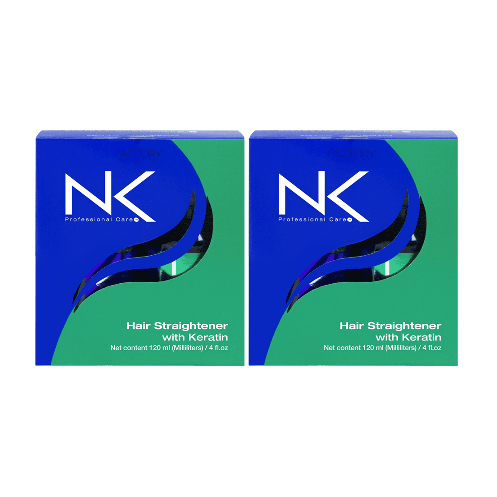 NK Professional Care Hair Straightening Treatment | NK Hair Surgery with Keratin | NK Keratin | Act in just 40 min | Softens, Nourishes, and Hydrates the hair | 120ml | 8oz (2x1)