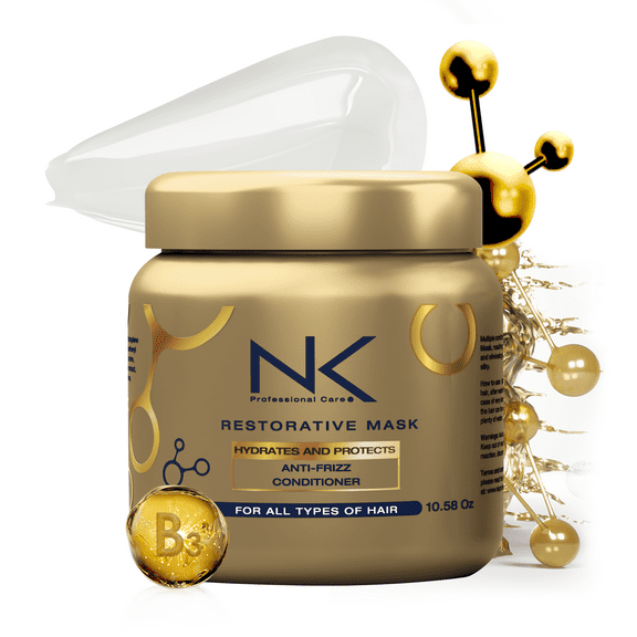 NK Professional Care Restorative Hair Mask with Niacinamide, Panthenol, 300g