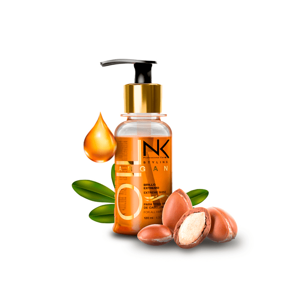 NK Professional Care Styling Moroccan Argan Hair Oil, 4 fl oz