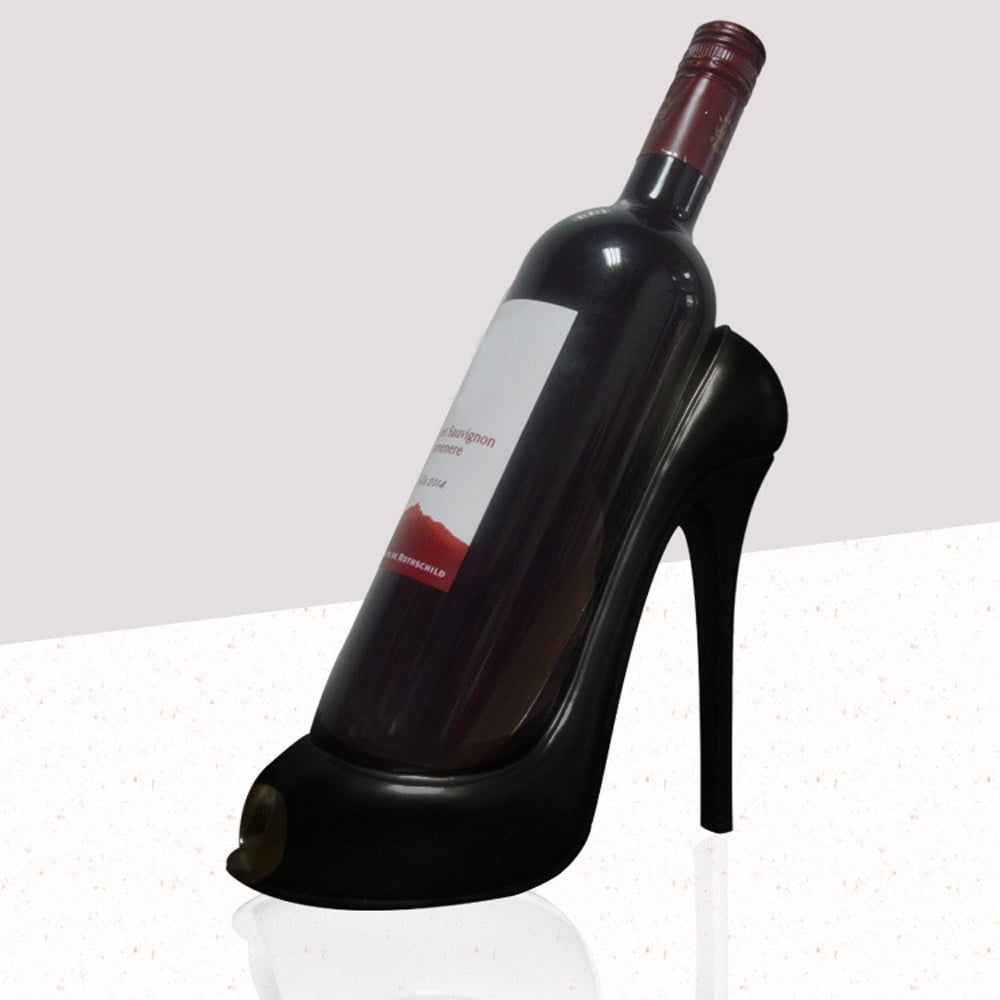 NKBBCU Wine And Glass Racks Wine Rack High Heel Shoe Bottle Holder