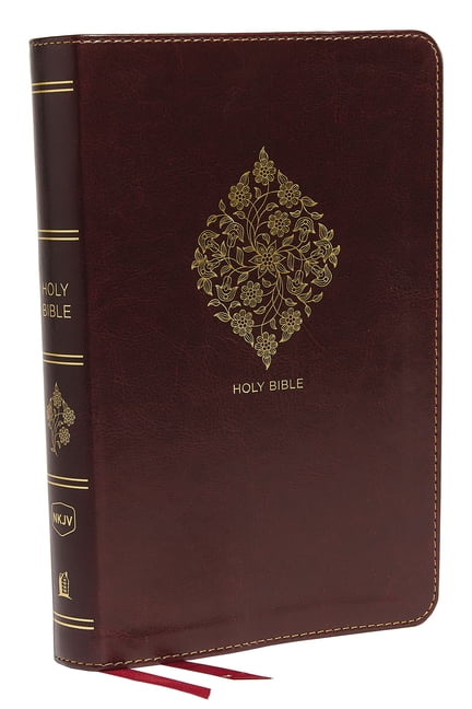 Nkjv Deluxe Reference Bible Center Column Giant Print Leathersoft