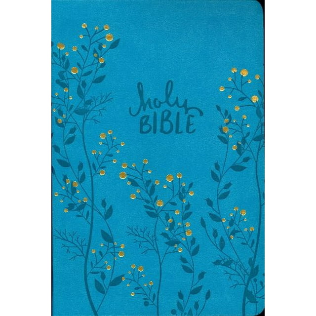 NKJV Giant Print Holy Bible (1683AQSAM, Aqua Leathersoft)