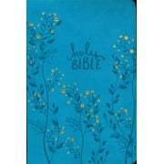 NKJV Giant Print Holy Bible 1683AQSAM, Aqua Leathersoft