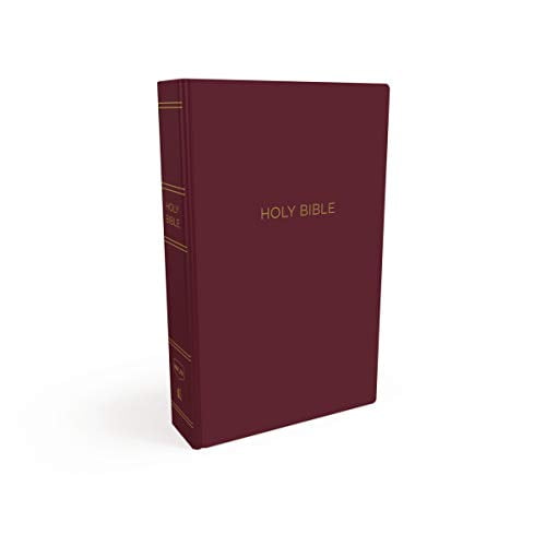 Pre-Owned NKJV, Gift and Award Bible, Leather-Look, Burgundy, Red Letter Edition (Imitation Leather) 0718075072 9780718075071