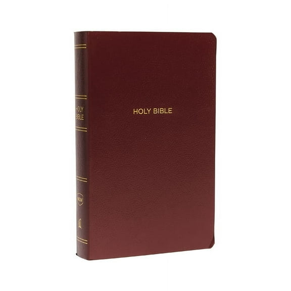 NKJV, Gift and Award Bible, Leather-Look, Burgundy, Red Letter Edition, (Paperback)