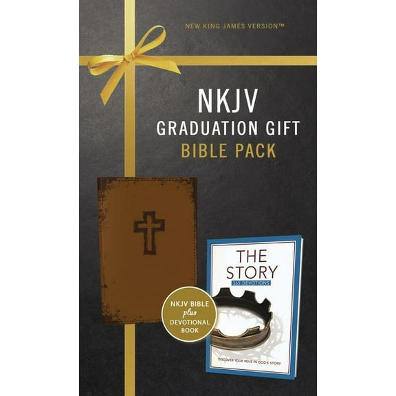 NKJV, Graduation Gift, Bible Pack for Him, Brown, Red Letter Edition (Other)