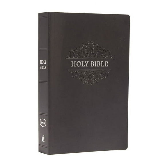 NKJV, Holy Bible, Soft Touch Edition, Imitation Leather, Black, Comfort Print (Hardcover)