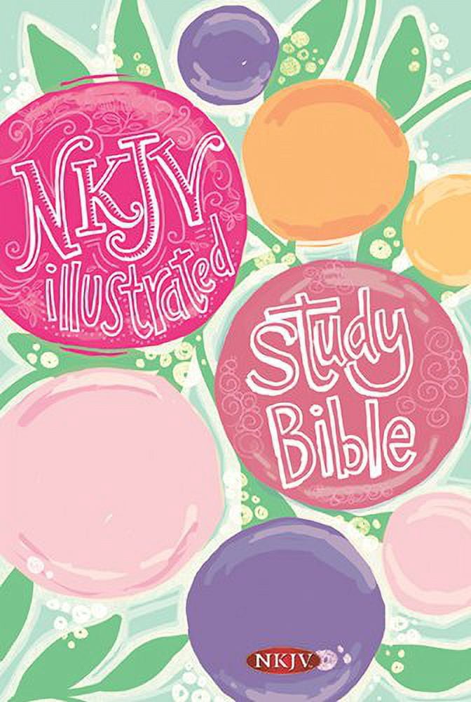 Pre-Owned Illustrated Study Bible for Kids-NKJV-Girls (Hardcover ...
