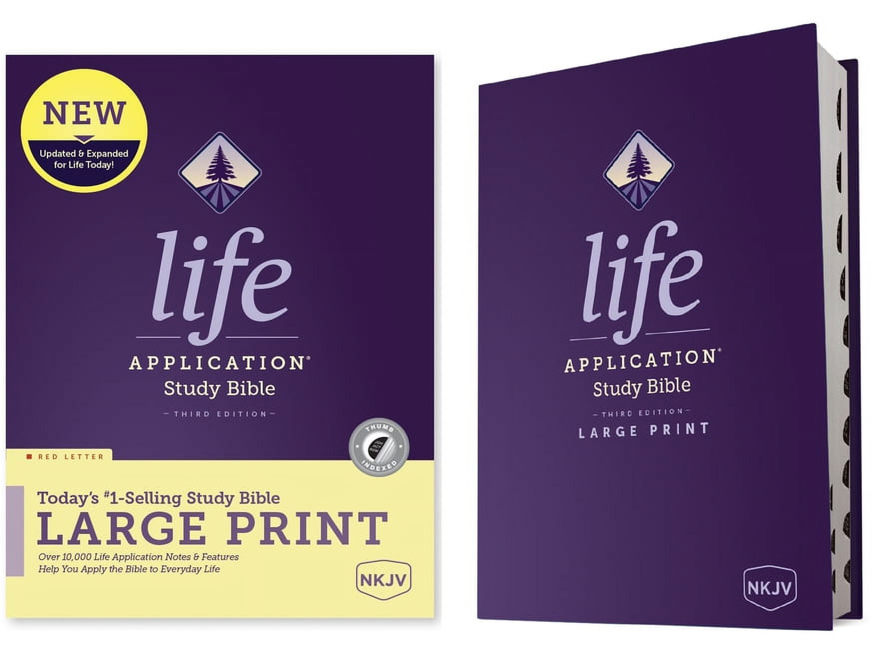NKJV Life Application Study Bible, Third Edition, Large Print
