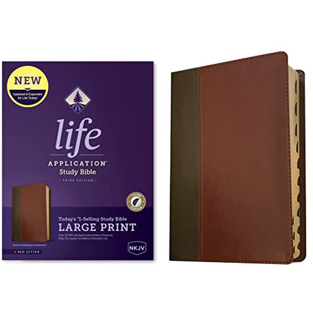 PreOwned NKJV Life Application Study Bible, Third Edition, Large Print