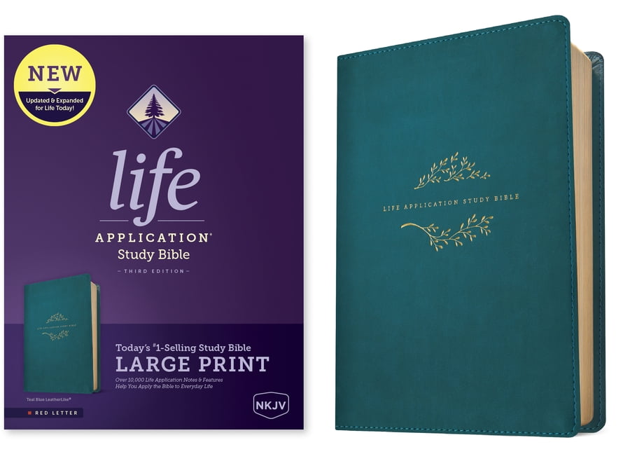 NKJV Life Application Study Bible, Third Edition, Large Print ...