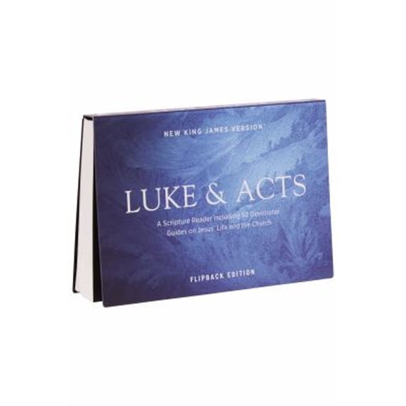 Pre-Owned NKJV Luke/Acts Devotional, Flipback Edition, Red Letter, Paperback (Paperback) 0785248404 9780785248408