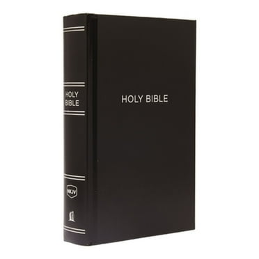 Pre-Owned NKJV, Pew Bible, Large Print, Hardcover, Black, Red Letter Edition (Hardcover) 0718095626 9780718095628