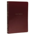 thumbnail image 1 of NKJV, Reference Bible, Center-Column Giant Print, Leather-Look, Burgundy, Indexed, Red Letter Edition, Comfort Print, (Paperback), 1 of 1