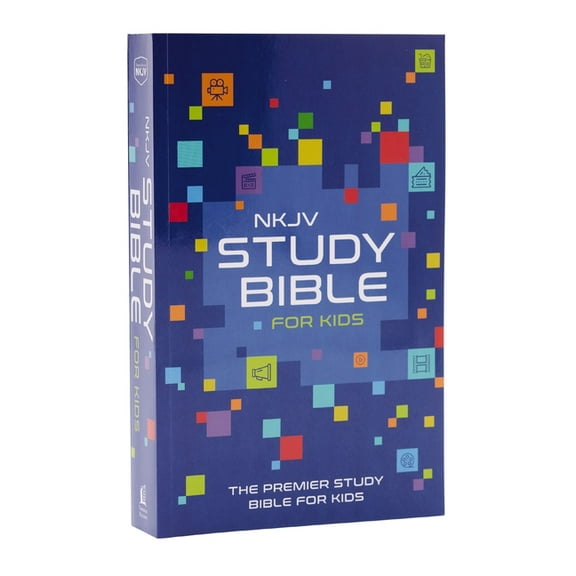 NKJV Study Bible for Kids, Softcover: The Premier Study Bible for Kids, (Paperback)
