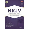 thumbnail image 1 of NKJV Super Giant Print Reference Bible, Purple LeatherTouch (Hardcover), 1 of 2