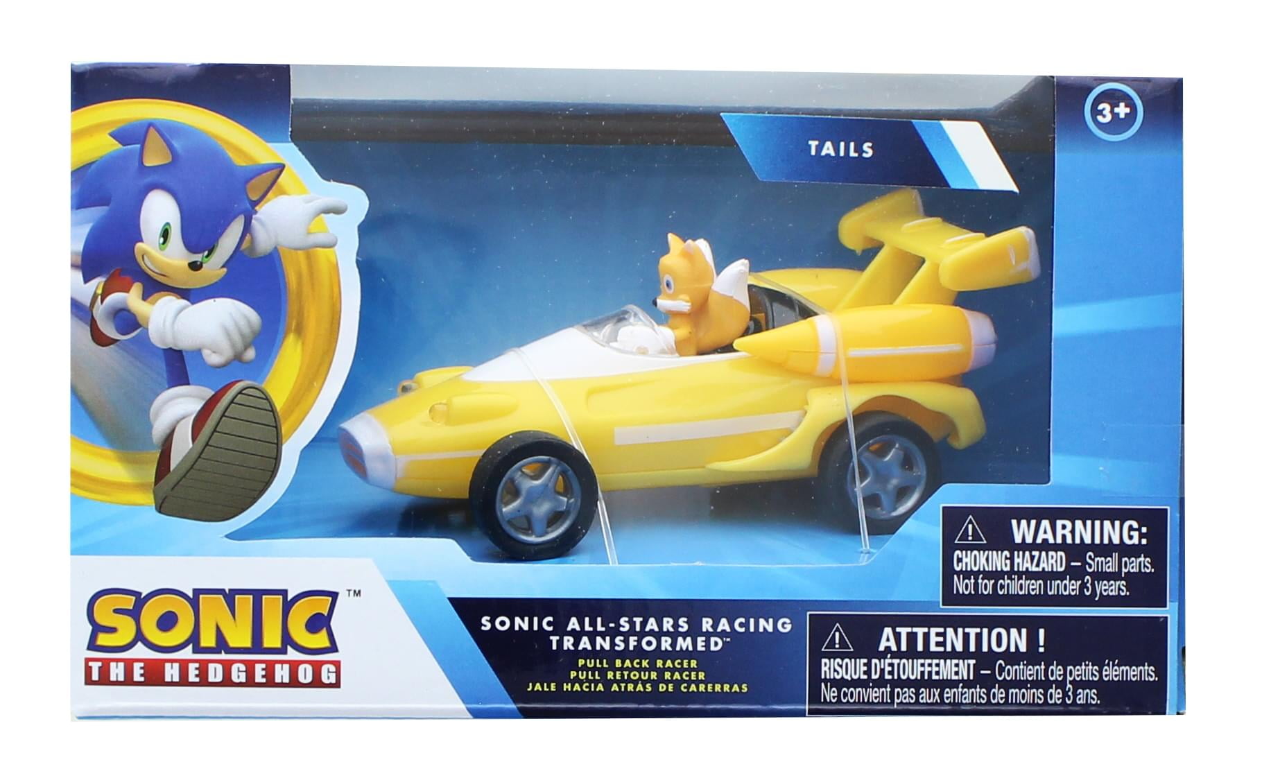 NKOK 30389485 3.5 In. Sonic Transformed All-Stars Racing Pull Back ...