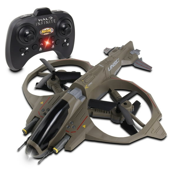 NKOK HALO Infinite RC: AV-49 Wasp Aircraft, VTOL With Altitude Hold, Auto Takeoff & Landing, 2.4 GHz RC