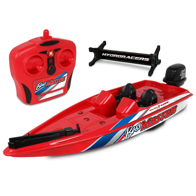 NKOK HydroRacers BassMaster RC Boat - Red