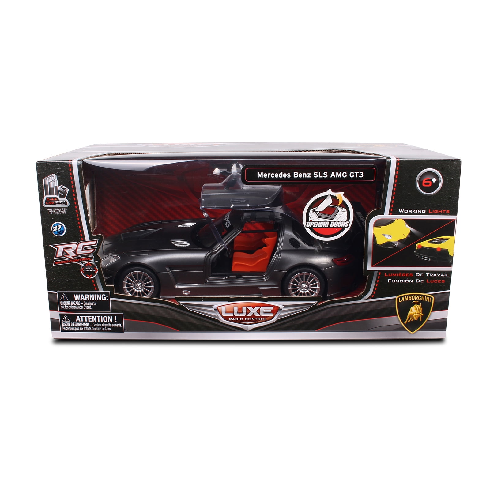 NKOK Luxe 1 15 Radio Controlled Mercedes Benz SLS AMG GT3 RC Colors Vary Grey White