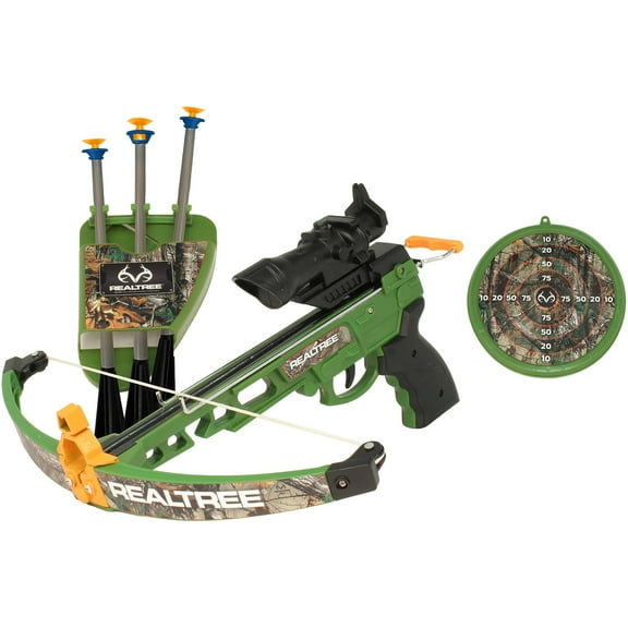 NKOK RealTree Pistol Crossbow Set, 14" L