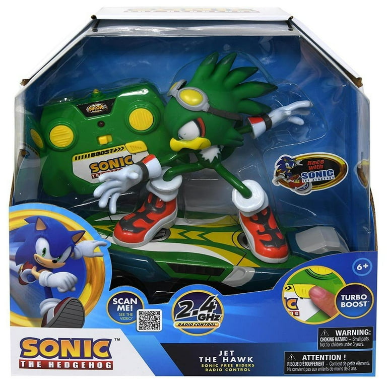Sonic 30392545 NKOK Jet the Hawk Free Rider Radio Control Figure