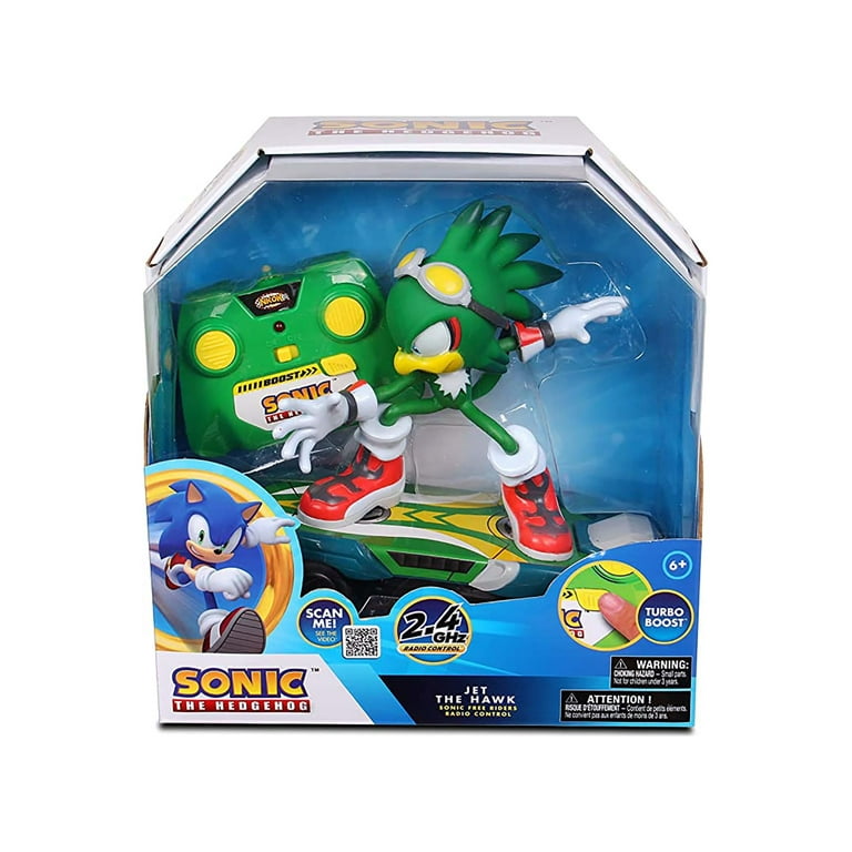 Sonic 30392545 NKOK Jet the Hawk Free Rider Radio Control Figure