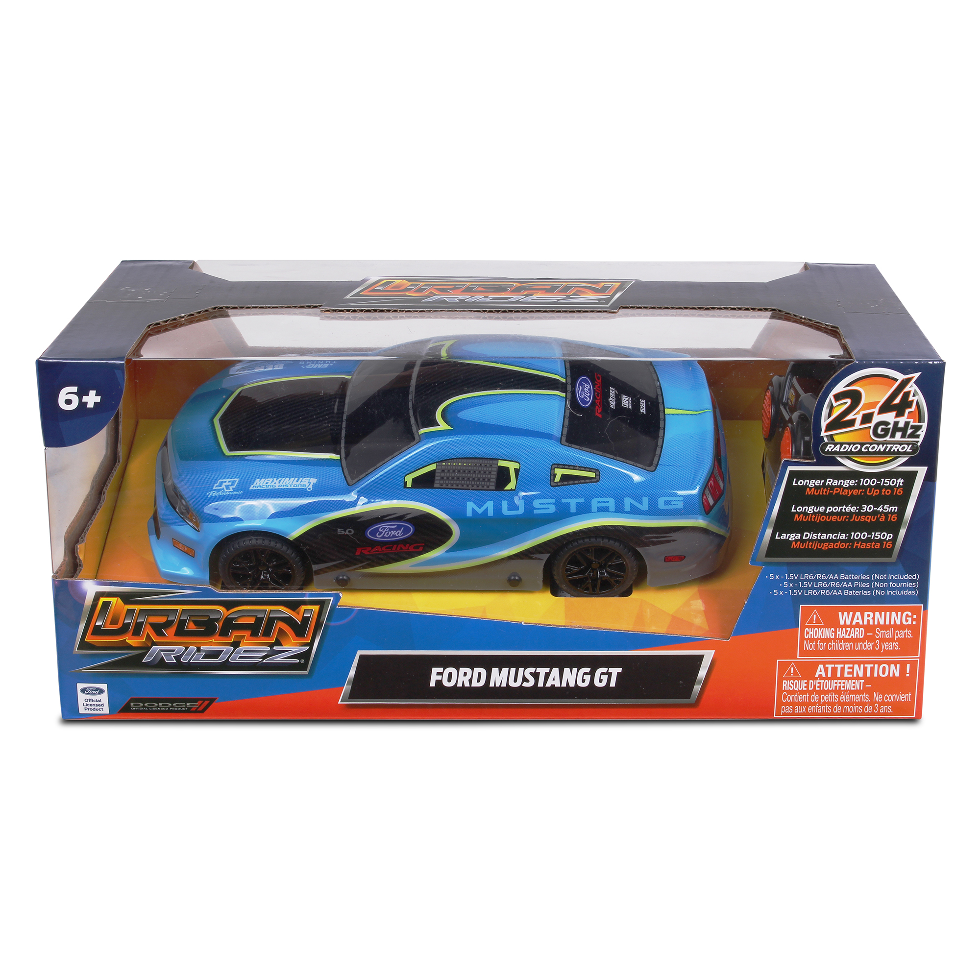 NKOK - Urban Ridez RC Full Function B/O 1:24 Scale Ford Mustang GT