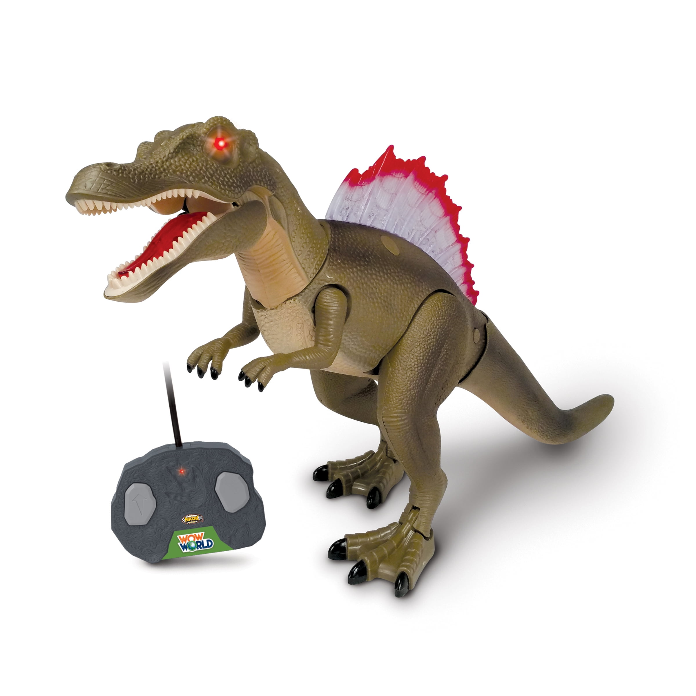 NKOK WowWorld Spinosaurus RC w/ Lights, Sounds, Motion - Walmart.com