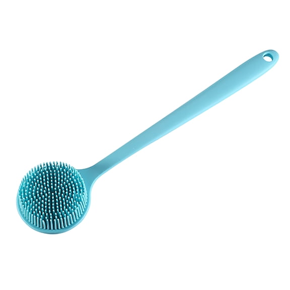 NKOOGH Long Handle Silicone Bath Brush Body Scrubber Massage Cleaning Tool