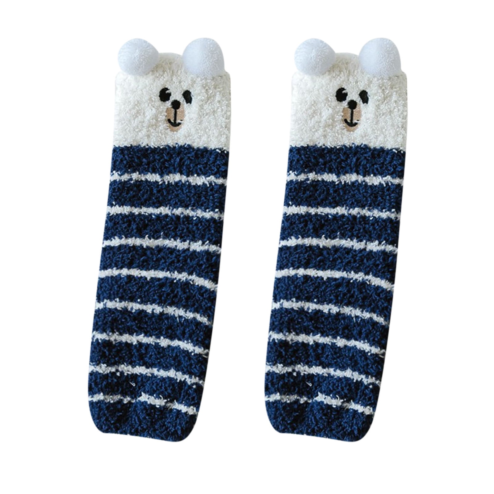 NKOOGH Mukluks Slipper Socks for Girls Mint Tube Socks Womens