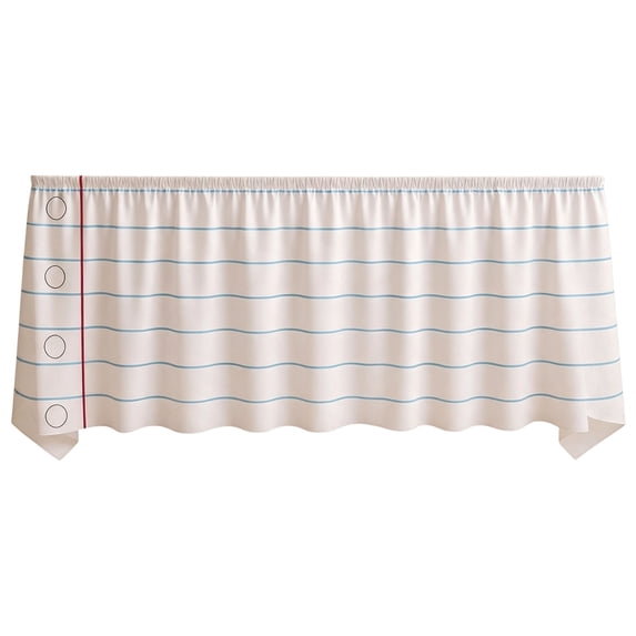 NKOOGH Patterned Table Skirt for Classroom and Teacher Desk, 1PC