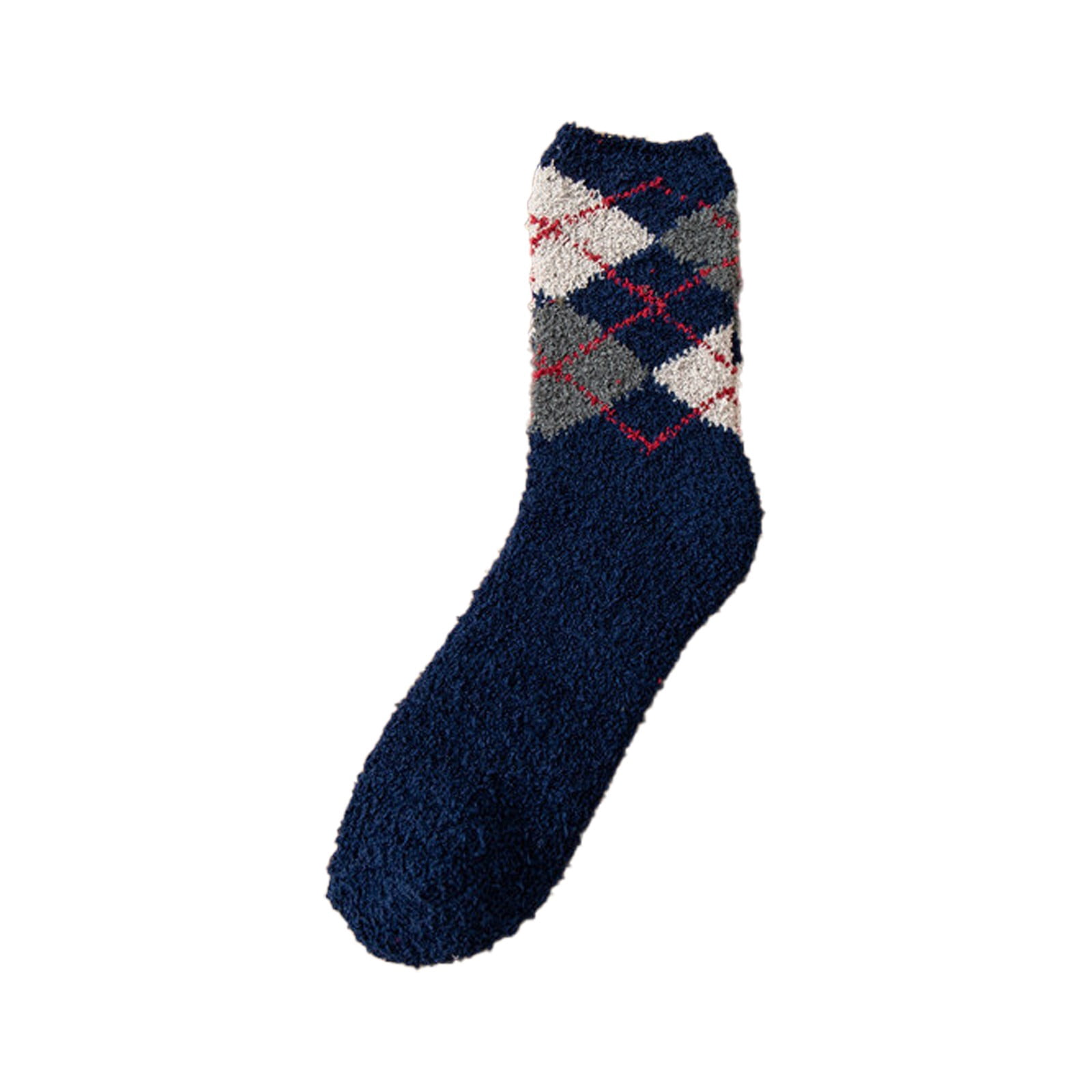 NKOOGH Warm Slipper Socks for Men With Grippers Non Slip Keep Socks