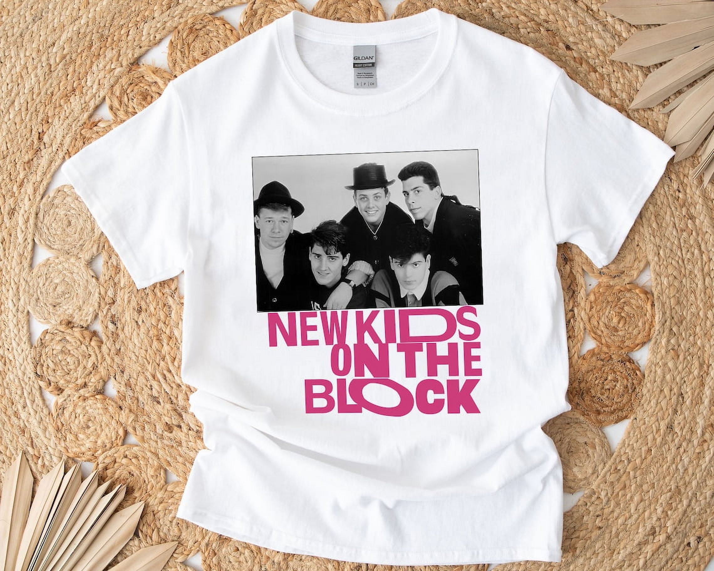NKOTB New Kids On The Block 2024 Tour WHITE Tshirt, NKOTB 2024 Concert
