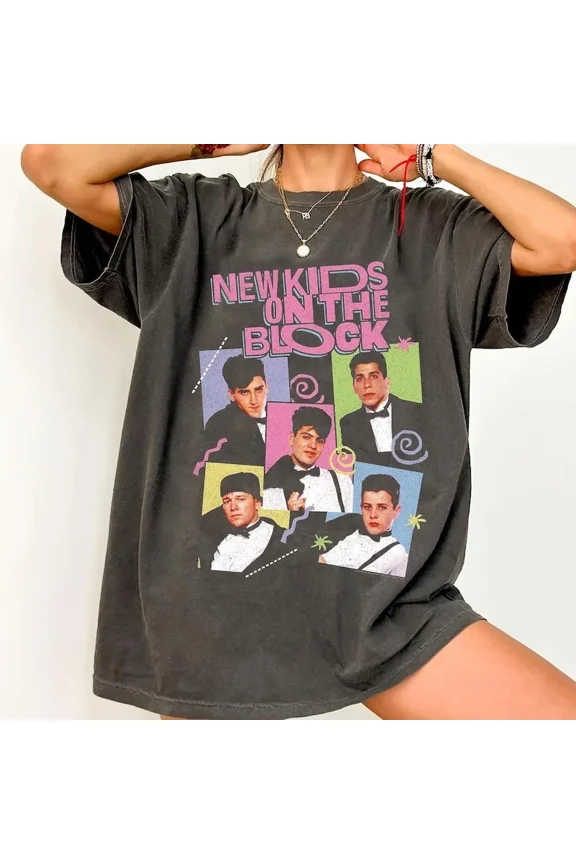 NKOTB Vintage Shirt, New K.ids On The Block T-shirt