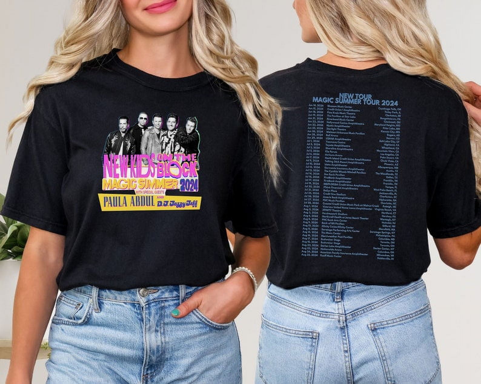 NKOTB Vintage Shirt, New Kids On The Block Tshirt, Classic Rock