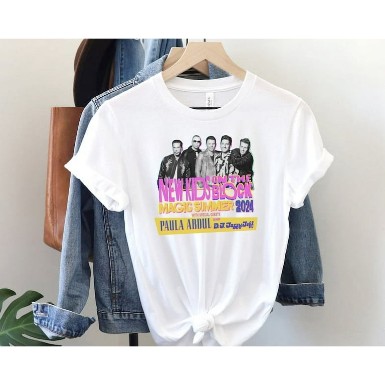 NKOTB Vintage Shirt New Kids On The Block T shirt Classic Rock Concert Tee NKOTB 2024 Concert Tshirt New Kids On The Block Shirt Walmart