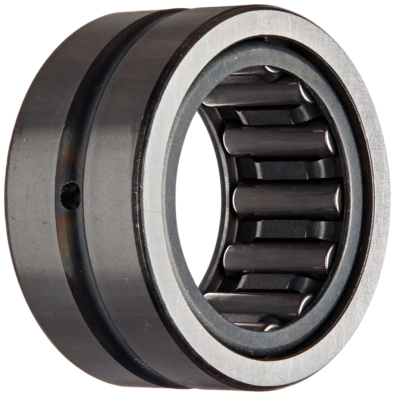 NKS30 Needle Bearing, Outer Ring And , Steel Cage, Open End, Oil Hole