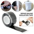 thumbnail image 1 of NKTIER Garden Water Pipe Repair Tape Repair Tape All Purpose, Silicone Self-sealing, Waterproof Repair Tape for Emergency Pipe & Plumbing Repair Seal Radiator Hose Leaks, 1 of 8