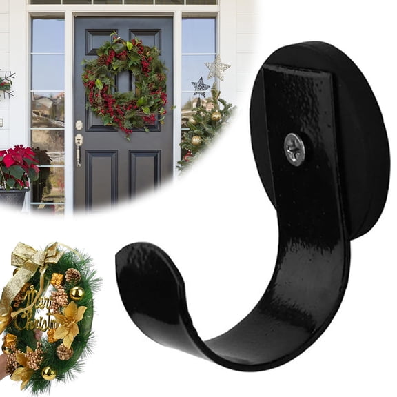NKTIER Magnetic Wreath Hanger,Christmas Garland Hanging Hooks,Heavy Duty Magnetic Hooks For Wall Front Door