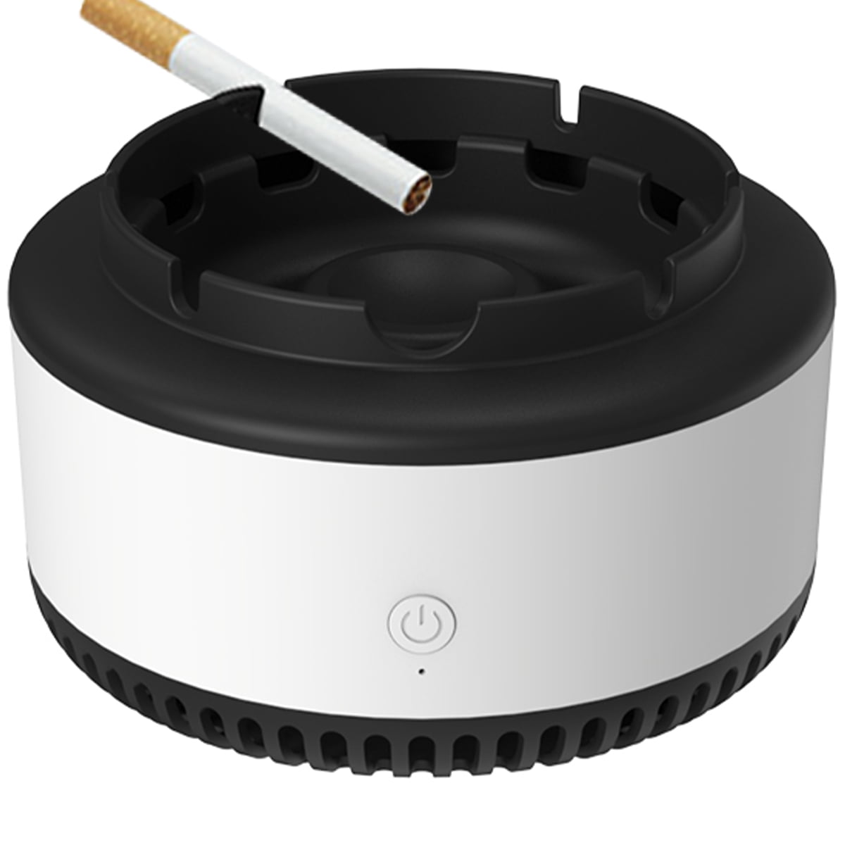 NKTIER Smokeless Ashtray,Battery Powered Smoke Grabber Negative Ion Ashtray Portable Silent