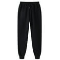 thumbnail image 1 of NKZNKZ Men's Sweatpants with Pockets Mens Fleece Active Athletic Sweatpants Men's Active Athletic Casual Jogger Running Sweatpants BLACK-L, 1 of 8