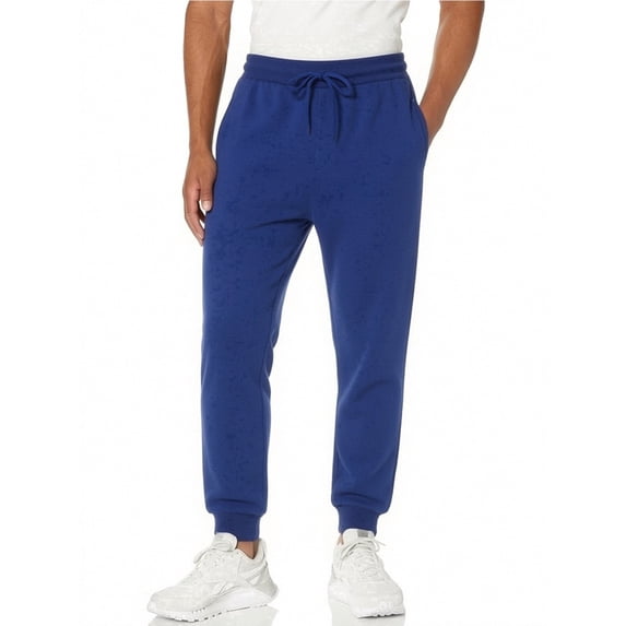 NKZNKZ Men's Sweatpants with Pockets Mens Fleece Active Athletic Sweatpants Men's Active Athletic Casual Jogger Running Sweatpants BLUE-XL