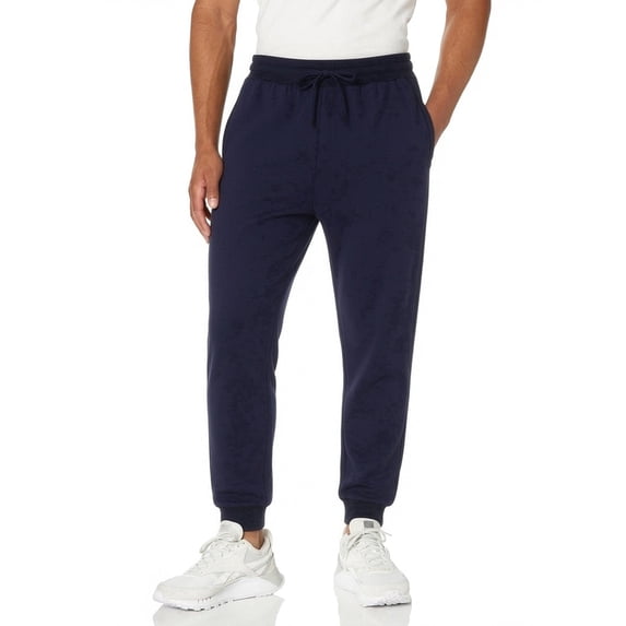 NKZNKZ Men's Sweatpants with Pockets Mens Fleece Active Athletic Sweatpants Men's Active Athletic Casual Jogger Running Sweatpants Navy Blue-S