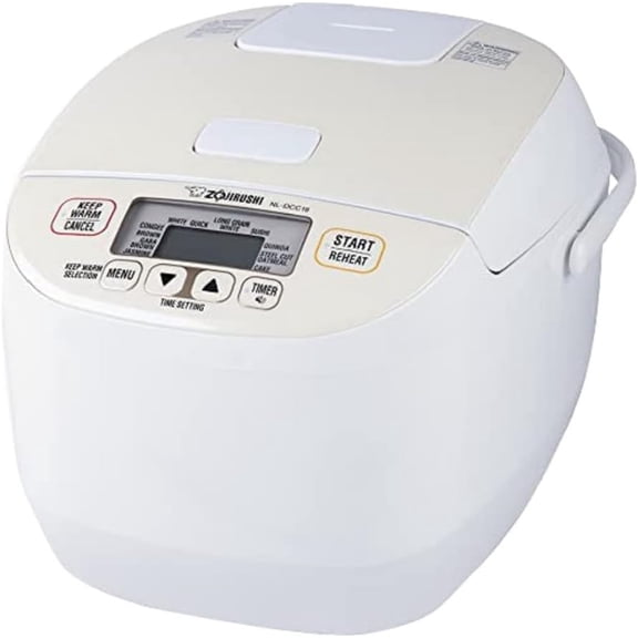NL-DCC18CP Micom Rice Cooker and Warmer (Pearl Beige, 10 Cups)