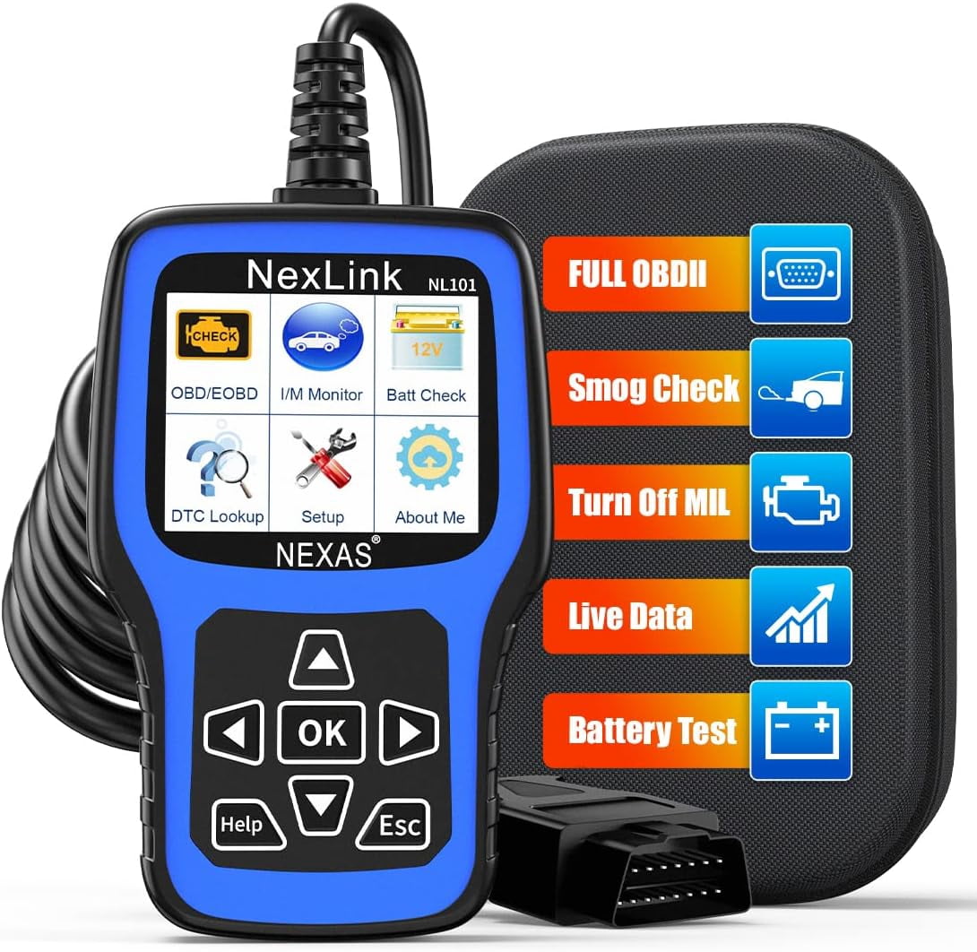 NEXAS NL101 OBD2 Scanner Diagnostic Tool with | Ubuy